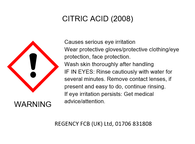 Citric Acid (2008)