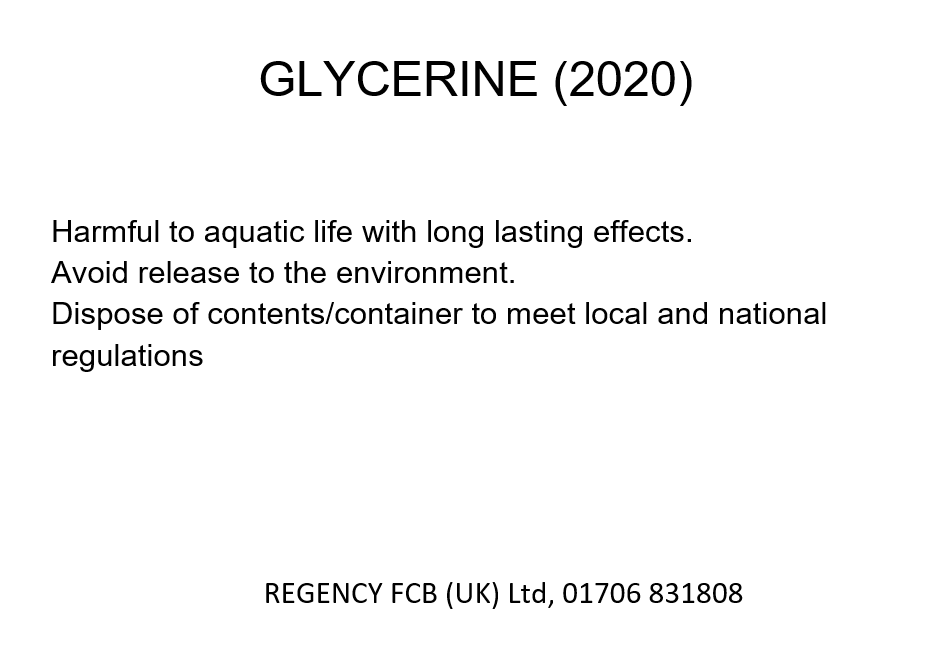 Glycerine (Glycerol) (2020)