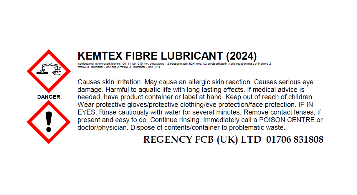 Kemtex Fibre Lubricant (2024)
