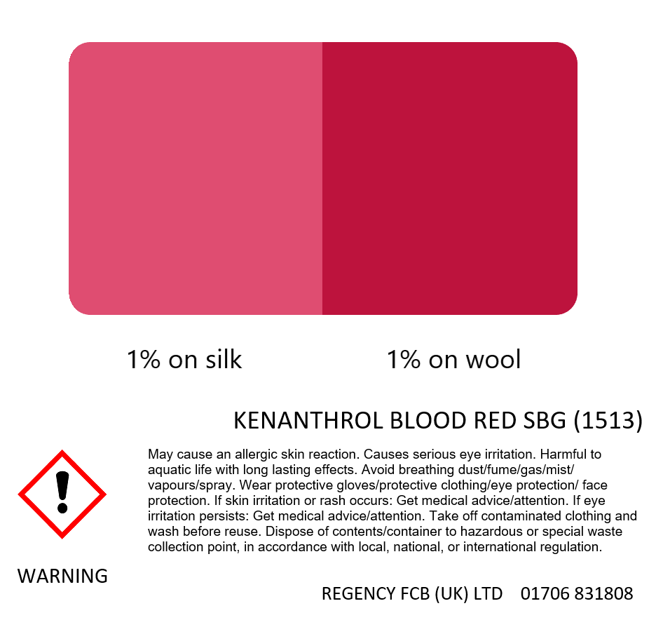 Kenanthrol Dyes - 25g, 50g, 100g pots
