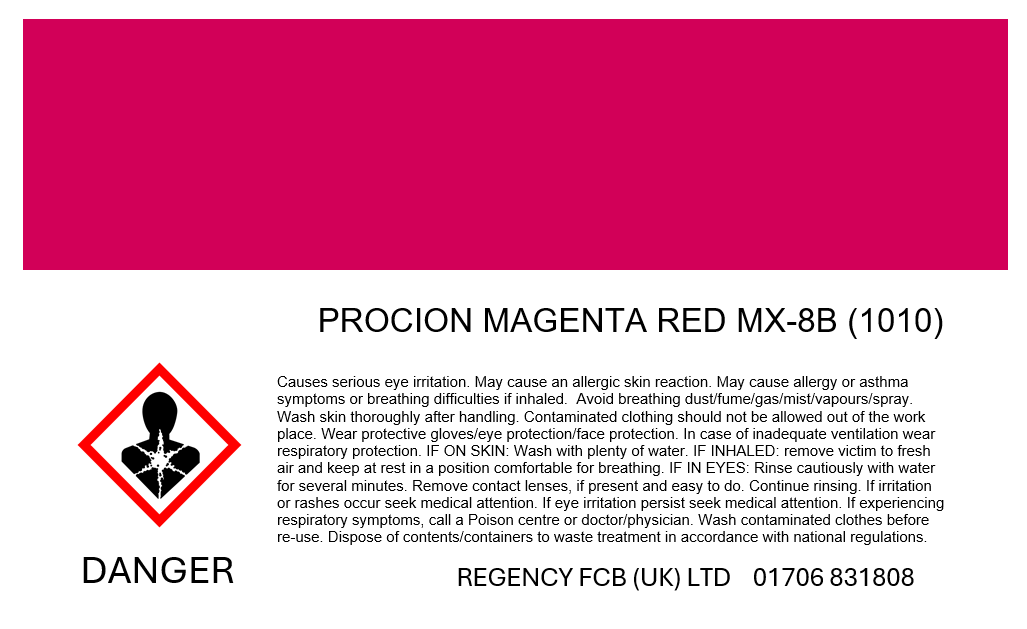 Procion MX Dye