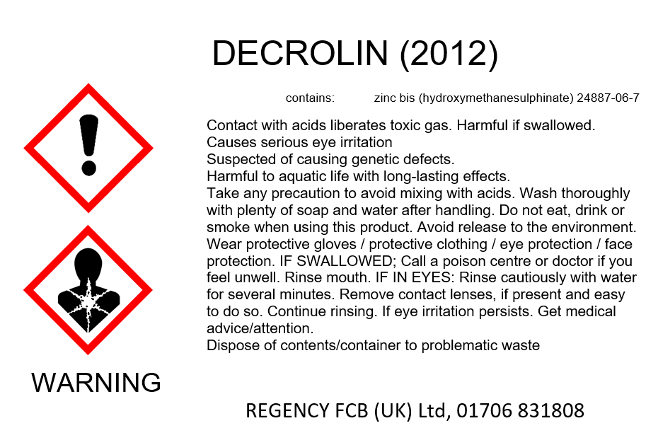Decrolin (Discharge Powder) (2012)