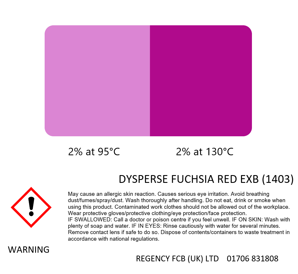 Dysperse Dye - 25g, 50g, 100g pots
