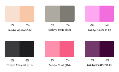 Easidye Acid Dyes - 250g, 500g, 1kg pots