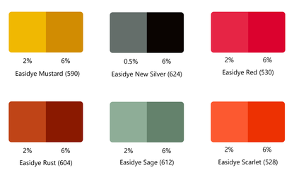 Easidye Acid Dyes - 250g, 500g, 1kg pots