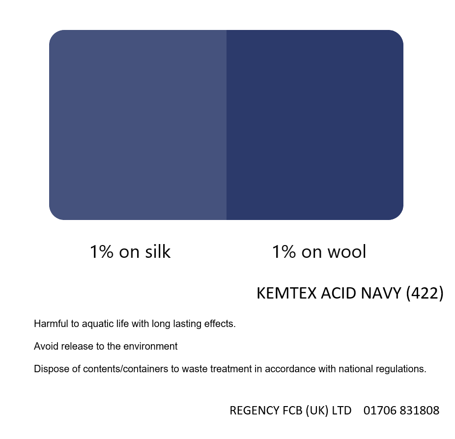 Kemtex Acid Dyes - 250g, 500g, 1kg