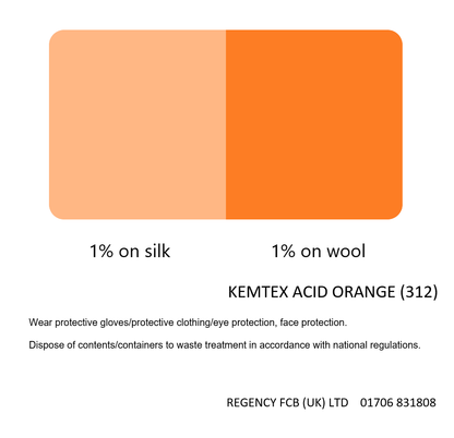 Kemtex Acid Dyes - 250g, 500g, 1kg