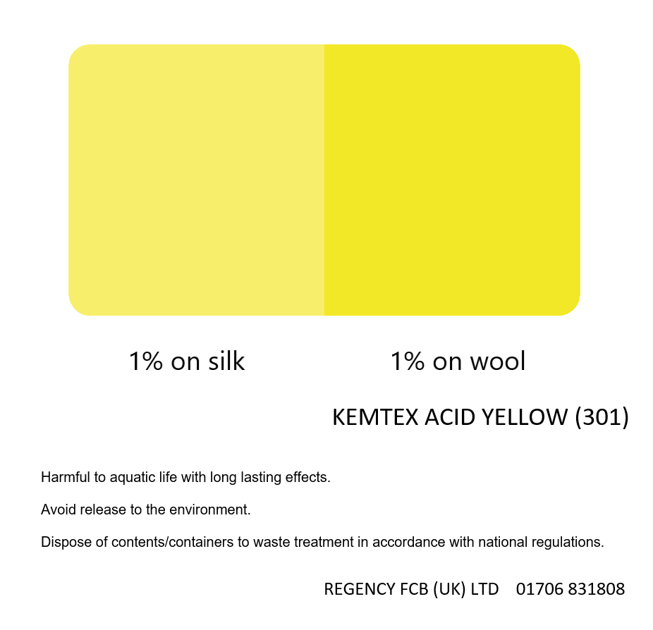 Kemtex Acid Dyes - 250g, 500g, 1kg
