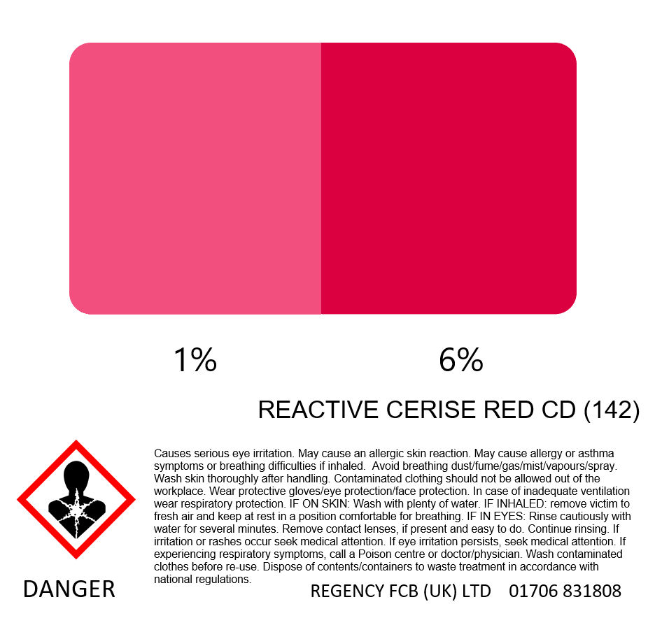 Reactive CD Dyes - 25g, 50g, 100g pots