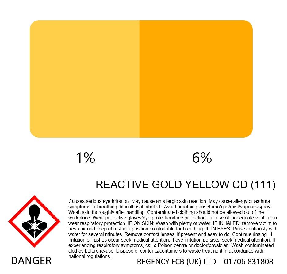 Reactive CD Dyes - 25g, 50g, 100g pots