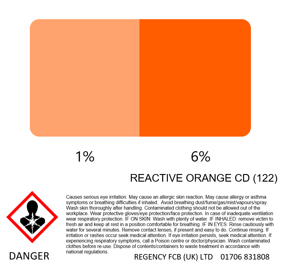 Reactive CD Dyes - 25g, 50g, 100g pots