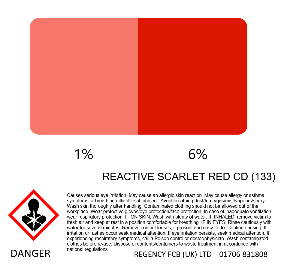 Reactive CD Dyes - 25g, 50g, 100g pots