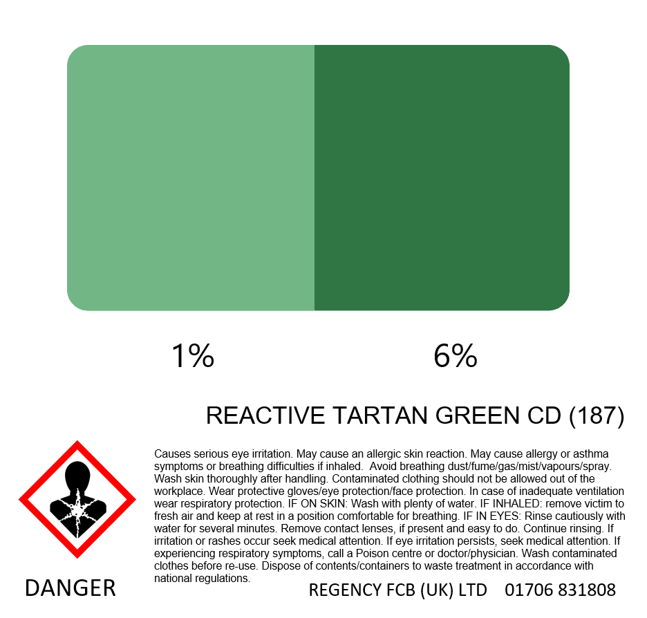 Reactive CD Dyes - 25g, 50g, 100g pots