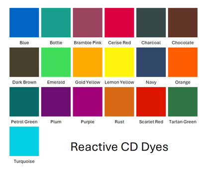 Reactive CD Dyes - 25g, 50g, 100g pots