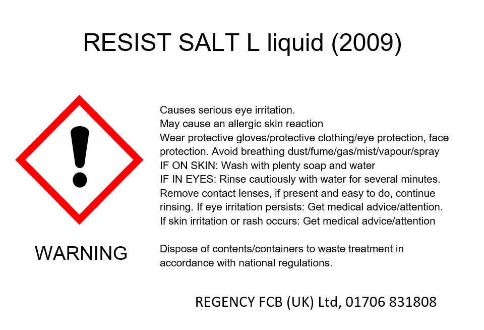 Resist Salt L Liquid (2009)
