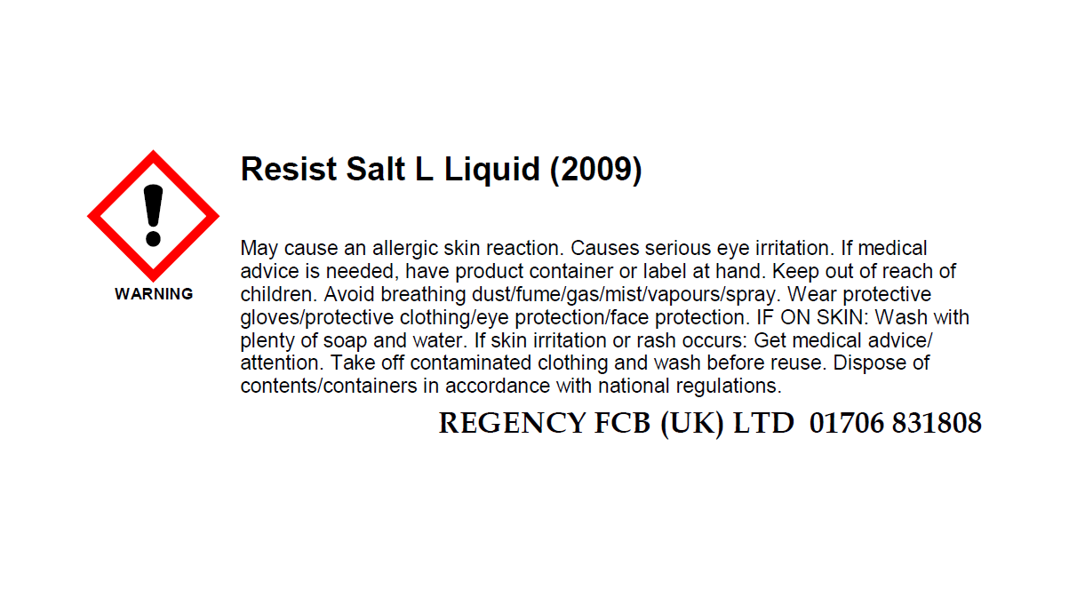 Resist Salt L Liquid (2009)