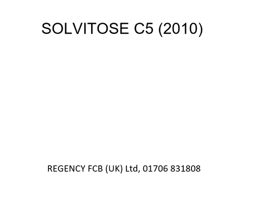 Solvitose C5 (Thickener) (2010)